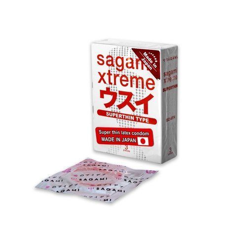 Презервативи Sagami Xtreme Superthin ультратонкі 0,04 мм, 3 шт. B-SG-990796 фото
