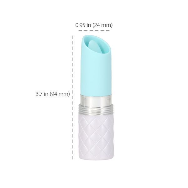 Вібратор Pillow Talk Lusty Luxurious Flickering Massager, бірюзовий, масажер для задоволення SO-SO7752 фото