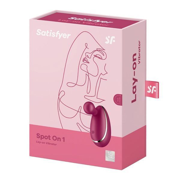 Вібратор Satisfyer Spot On 1 для зовнішньої стимуляції з гнучким відростком, 12 режимів, водонепроникний SO-SO8413 фото