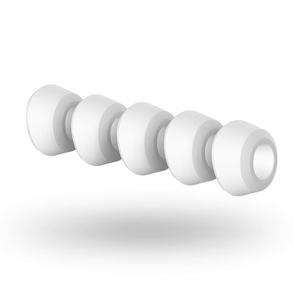 Запасная насадка для вакуумного стимулятора Satisfyer 1, 5 сменных силиконовых головок, белый SO-SO3017 фото