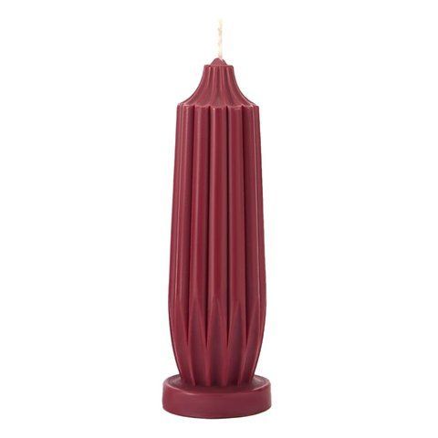Розкішна масажна свічка Zalo Massage Candle Red - соєвий та бджолиний віск, час горіння 1,5 години SO-SO8233-R фото