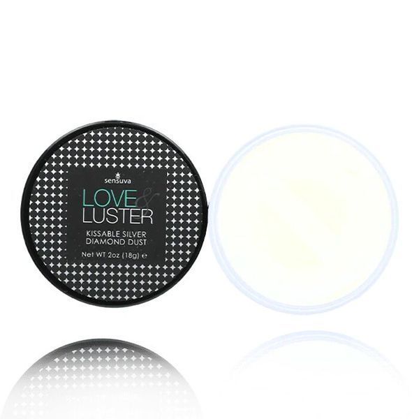 Мерцающая пудра для тела Sensuva Love & Luster с экстрактом алоэ, съедобная, 19 г SO-SO3192 фото