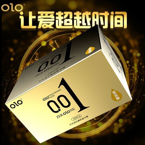 Презервативи OLO Hyaluronic, ультратонкі 0.01 мм, 1 шт. зі змазкою для максимального комфорту B-G505505-1 фото