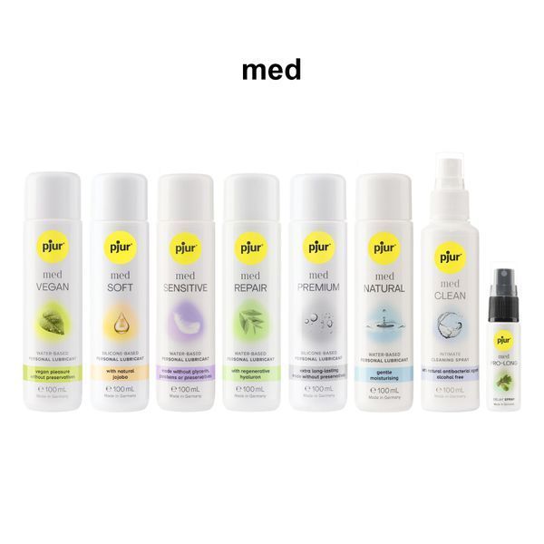 Очищувальний спрей Pjur med Clean Spray 100 мл для чутливої шкіри, антибактеріальний, без спирту SO-PJ10440 фото