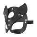 Маска Bedroom Fantasies Kinky Kitty для ігор у рольові розваги, чорна SO-SX3062 фото 3