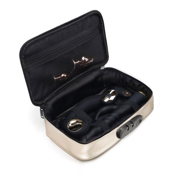 Кейс для игрушек Dorcel DISCREET BOX LUXURY GOLD с кодовым замком 27&times;16 см SO-SX1109 фото