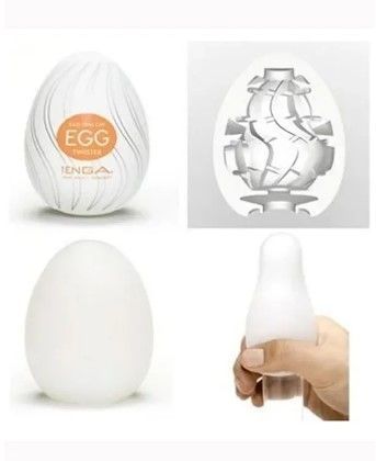 Мастурбатор Tenga Egg Twister, эластичный и мягкий, для яркой фаллостимуляции, 30 см B-OMT-EGG-004 фото