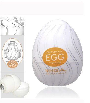 Мастурбатор Tenga Egg Twister, эластичный и мягкий, для яркой фаллостимуляции, 30 см B-OMT-EGG-004 фото