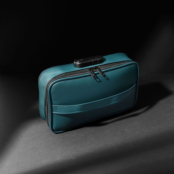 Кейс для игрушек Dorcel DISCREET BOX LUXURY GREEN с кодовым замком 27x16 см SO-SX1110 фото