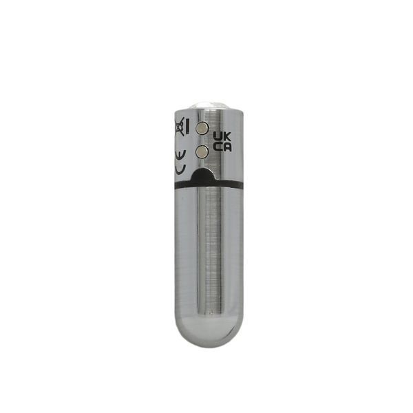 Вібропуля PowerBullet First-Class Bullet 2.5&Prime; з 9 режимами вібрації, срібляста, в чохлі на ключі SO-SO6848 фото