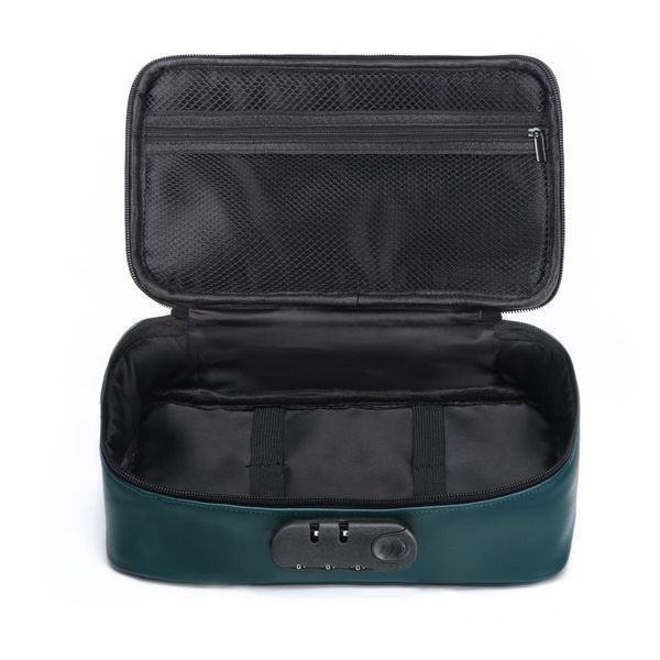 Кейс для игрушек Dorcel DISCREET BOX LUXURY GREEN с кодовым замком 27x16 см SO-SX1110 фото