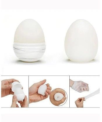 Мастурбатор Tenga Egg Stepper, эластичный и бархатистый, оригинальная интимная игрушка для ярких ощущений B-OMT-EGG-005 фото