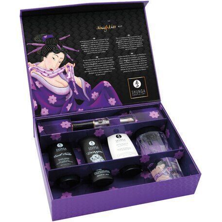 Подарунковий набір Shunga Naughtier Kit для інтимної стимуляції, 5 продуктів для посилення чутливості та задоволення SO-SX0587 фото