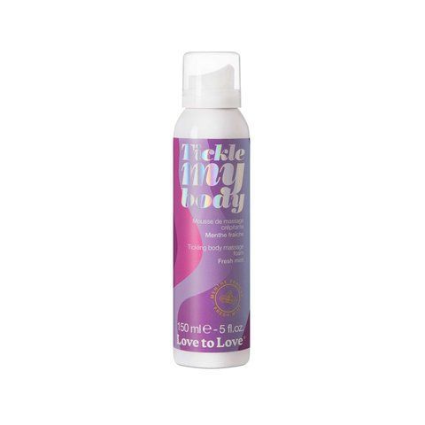 Масажна піна Love To Love TICKLE MY BODY Fresh Mint 150 мл для зволоження шкіри SO-SO1386 фото