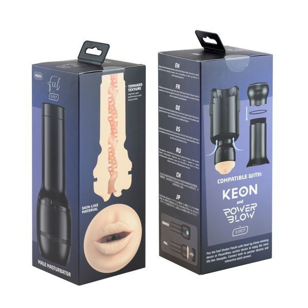 Мастурбатор Kiiroo Feel Mouth для PowerBlow - реалістичний ротик, Нідерланди SO-SX1232 фото