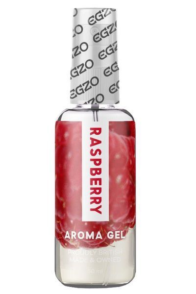 Оральний гель-лубрикант EGZO AROMA GEL Малина, 50 мл &ndash; зволожуючий, їстівний, безпечний для інтимного життя B-LE-AR02 фото