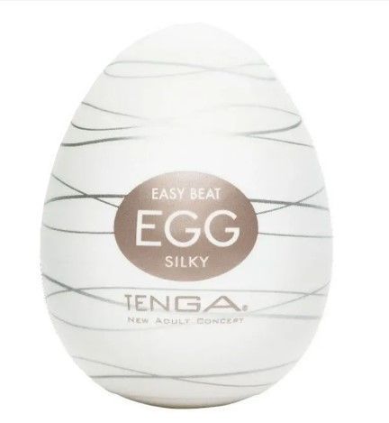 Мастурбатор Tenga Egg Silky, еластичний, для яскравої стимуляції та оргазму B-OMT-EGG-006 фото