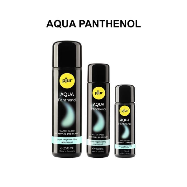 Смазка на водній основі pjur Aqua Panthenol 100 мл - зволожуючий лубрикант з пантенолом SO-PJ13610 фото