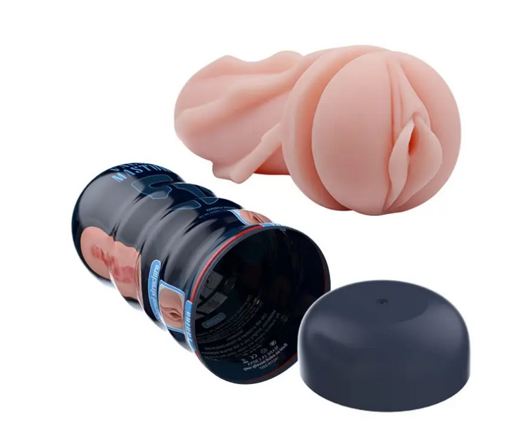 Мастурбатор вагина VACUUM CUP с ребристым тоннелем, 180 мм, TPR B-BM-00900T58 фото