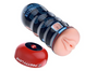 Мастурбатор вагина VACUUM CUP с ребристым тоннелем, 180 мм, TPR B-BM-00900T58 фото 2