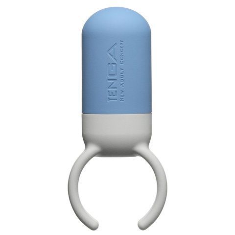 Вібратор на палець Tenga SVR one BLUE, потужний мотор, компактний розмір 8,6 см, для пари та соло SO-SO7047 фото