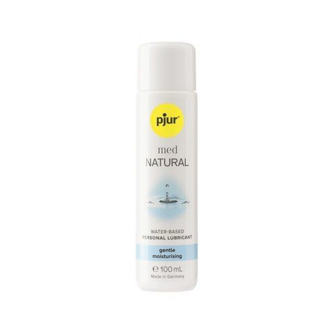 Лубрикант pjur med Natural 100 мл на водной основе для чувствительной кожи с растительным глицерином SO-PJ10850 фото