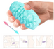 Мастурбатор яйцо Double-Sided EGG из TPE, эластичный, рельефный, 86 мм B-BI-014832-2 фото 8
