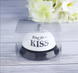 Настольный звонок "RING FOR A KISS" белый - механический помощник для исполнения желаний B-KUS-000672-3 белый фото 2