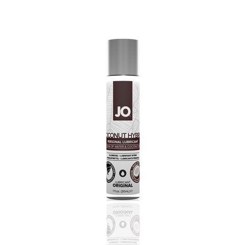 Лубрикант JO Coconut Hybrid ORIGINAL з кокосовою олією 30 мл для інтимної близькості SO-SO1484 фото