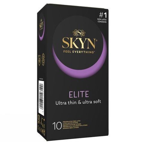 Презервативы SKYN Elite 10 шт. - ультратонкие, чувствительные и безопасные SO-SX2383 фото