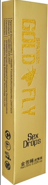 Краплі жіночий збудник Іспанська мушка GOLD FLY 1 стик, підвищення чутливості та сексуального бажання B-LP-77206 фото