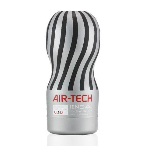 Мастурбатор Tenga Air-Tech Ultra Size з аеростимуляцією та вакуумом, багаторазовий, 8х18,1 см SO-ATH-001G фото