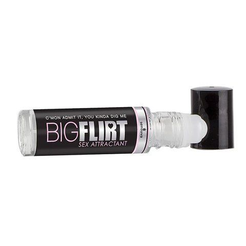Феромоны унисекс Sensuva Big Flirt 10 мл - сексуальный аттрактант с роликом SO-SO4938 фото