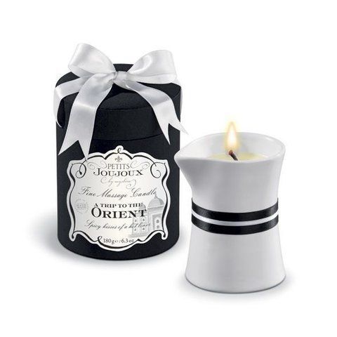 Масажна свічка Petits Joujoux Orient з ароматом граната та білого перцю, 190 г, розкішна упаковка SO-SO3144 фото