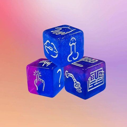 Игральные кубики Love To Love Let's Dice для весёлых игр и вечеринок SO-SX2576 фото
