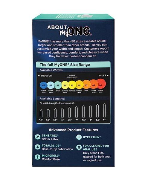 Презервативы MyONE Snug 10 шт - надежная защита, комфортное прилегание SO-SX1251 фото