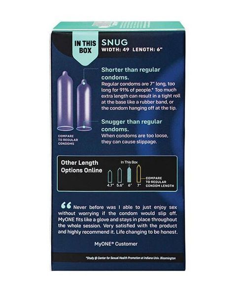 Презервативы MyONE Snug 10 шт - надежная защита, комфортное прилегание SO-SX1251 фото