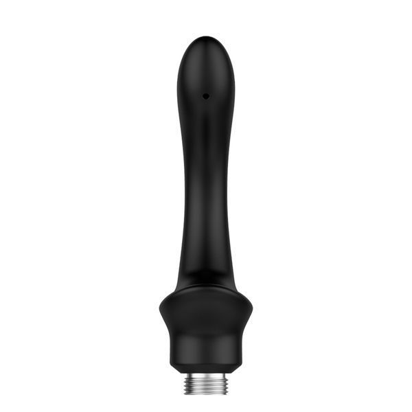 Набір анальних насадок для душу Nexus BEGINNER Shower Douche Duo Kit, 2 шт., силіконові, для початківців, чорний SO-SO9857 фото