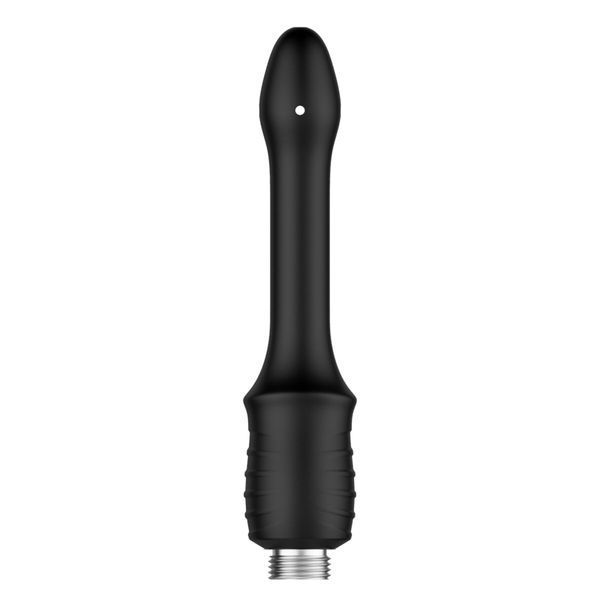 Набір анальних насадок для душу Nexus BEGINNER Shower Douche Duo Kit, 2 шт., силіконові, для початківців, чорний SO-SO9857 фото