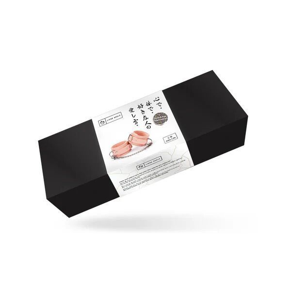 Поножі Liebe Seele Dark Candy Pink - Японські щиколоткові наручники для BDSM SO-SX1660 фото
