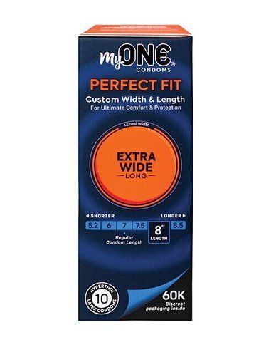 Презервативы MyONE Extra Wide & Long 10 шт - комфорт и защита из США SO-SX1253 фото