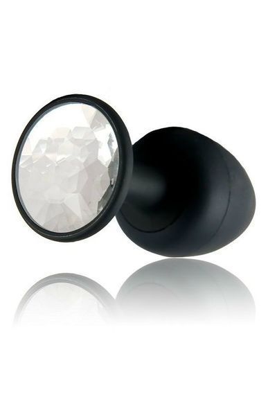 Анальна пробка Dorcel Geisha Plug Diamond L з вібрацією, діаметр 4 см, для чуттєвих відчуттів SO-MD1304 фото