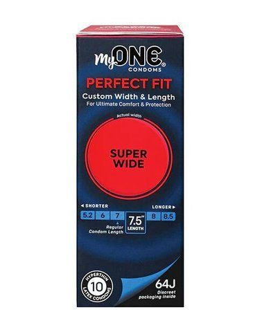 Презервативы MyONE Super Wide 10 шт, комфортная упаковка для защиты SO-SX1254 фото