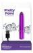 Вибропуля PowerBullet Pretty Point фиолетовая, перезаряжаемая, 10 режимов, водонепроницаемая SO-SO5565 фото 5