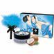 Смачна пудра для оральних ласок Shunga Body Powder Кокосові Удоволення, 75 г, натуральний аромат і солодкий смак SO-SX0591 фото 1