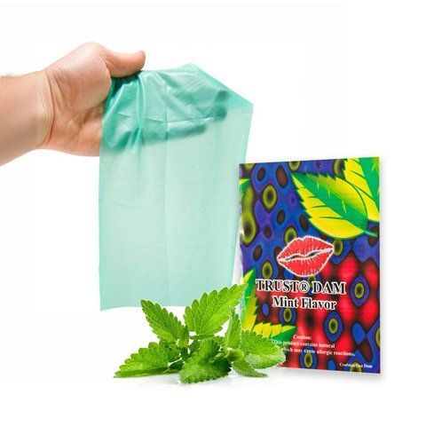 Латексная салфетка Latex Dental Dams Mint 1 шт. для стоматологических процедур SO-SX1262 фото